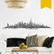 WANDKINGS Wandtattoo - Skyline Dubai - 300 x 75 cm - Goldgelb - Wähle aus 6 Größen & 35 Farben