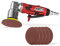 DEMA Druckluft Exzenterschleifer DES75+ - Schleifmaschine, Schleifer, Druckluftschleifer, Rundschleifer, D=75 mm - leistungsstark, langlebig, präzise - Werkstatt, Holz, Metall, Heimwerker, DIY