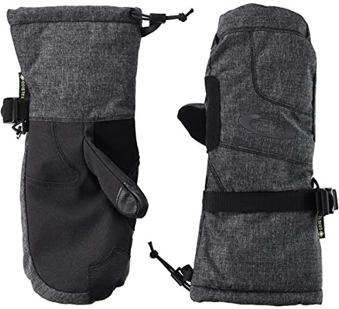 Oakley The Ridge Gore-tex Fäustlinge, Unisex, Erwachsene, Blackout, X-Small