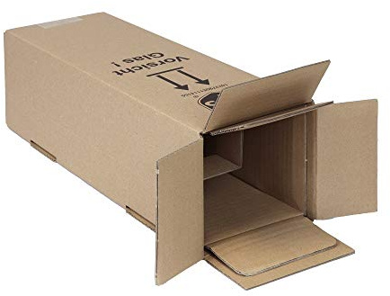 Flaschenversandkarton/Weinversandkarton für 1 Flasche DHL und UPS zertifiziert PTZ Zertifikat (100) | DHL und UPS zertifiziert – PTZ Zertifikat