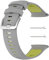 Huabao Armband Kompatibel mit Polar Vantage v2,Verstellbares Silikon Sport Strap Ersatzband für Polar Vantage v2 Smart Watch (grau Grün)