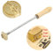 Personalisiertes Holz Brandeisen Personalisiertes Leder Brandeisen BBQ Kuchen Brandeisen Stempel mit Holzgriff für Holz, Leder und Backen