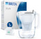 BRITA Carafe Filtrante à Eau Froide Style avec 1 Cartouche Filtrante MAXTRA PRO ALL-IN-1-2,4 L - Gris - Pack Économique | Hydratation Optimale
