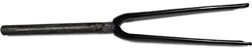 roadkey Road 700C Bike 3K Gloss Full Carbon Fibre Forks Fixed Gear Bicycle Fork Black (Black 3k Gloss)