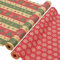 AhfuLife 2 Rollen Geschenkpapier Weihnachten, 43cm x 15m Weihnachtspapier Set, Nature Kraftpapier Weihnachtsgeschenkpapier für Weihnachten Papier Xmas Geburtstag Geschenk Verpackung
