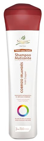 NAISSANT Shampoo Matizante Cobrizo Irlandés | Intensifica el color Cobrizo | Neutraliza los tonos naranjas | Sin parabenos, amoníaco, sulfatos. 300mL - 10.1 FL Oz.