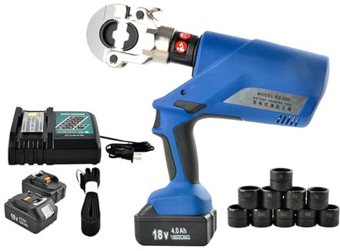 Hydraulic Crimping Pliers, Electric Hydraulic Wire Crimper,cable crimping tool Electric Wire Crimper,DigitaldisplayEZ300