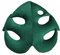 JOROBURO Monstera-Blatt-Kissen, Niedliches Blattförmiges Dekoratives Plüsch-Wurfkissen, Grünes Tropisches Pflanzenkissen für Wohnzimmer, Sofa, Büro, Schlafzimmer, Heimdekoration, Geschenke für(#1)