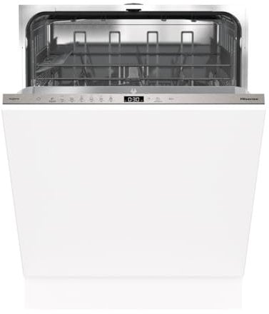 Hisense HV642E61, Lavastoviglie integrata, Classe E, 13 coperti, 47db, 6 programmi, partenza ritardata, motore asincrono, total AcquaStop, 9,6L