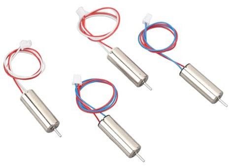 Drohnenmotor, 4 Stück 720 Kernlose Motoren, Drohnen-Ersatzmotor, 7 X 20 Mm, Leichter Kernloser Motor für RC-Drohnen, Quadrocopter