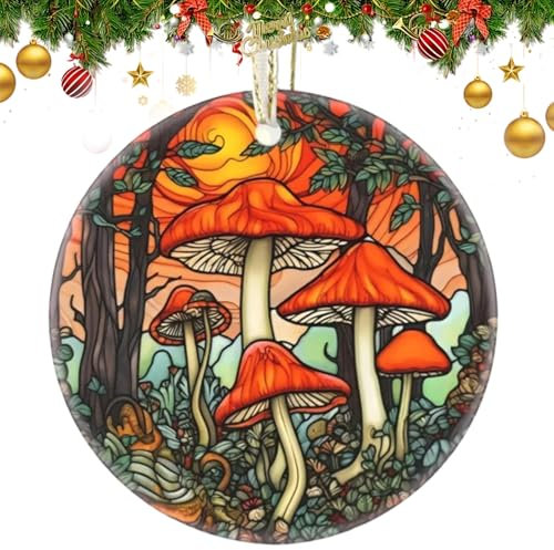 Magischer Pilz-Weihnachtsschmuck – personalisierte Geschenkideen für Weihnachtsbaumschmuck