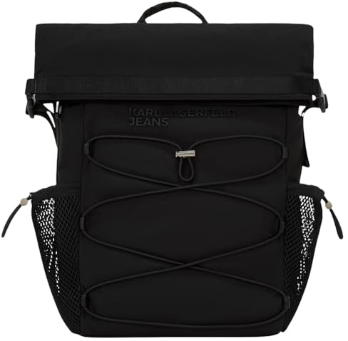 KARL LAGERFELD JEANS Herren Utility String Backpack Schwarz One size