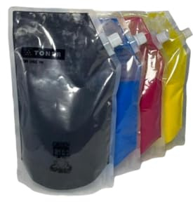 SSUMCUWR 4 kg Tonerpulver WC7525 kompatibel mit WorkCentre C7525 C7530 C7535 C7545 7556 7830 7835 7845 7855 Japanischer kompatibler Toner