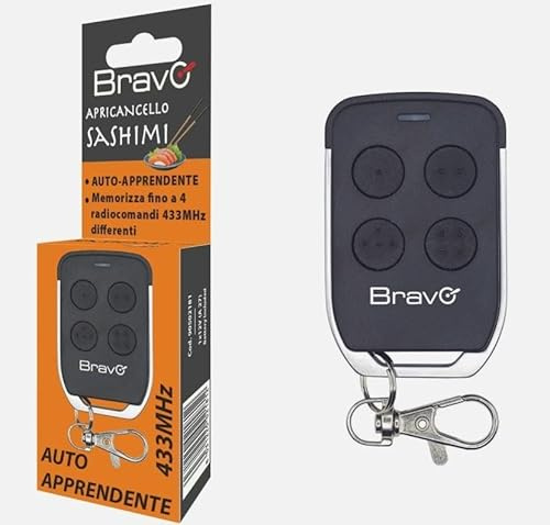 BRAVO RADIOCOMANDO APRICANCELLO AUTO-APPRENDENTE 433MHZ 90502181