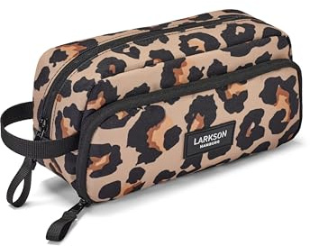 LARKSON Federmäppchen Mädchen & Jungen Leo - Loke - Federtasche mit Zwei Fächern für Schule, Uni & Lehrer - Stiftehalter Etui