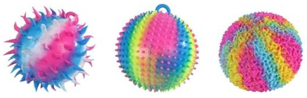 Van Manen Vedes Pufferball Spielzeug Funky Mania 18cm bunt sensorisch