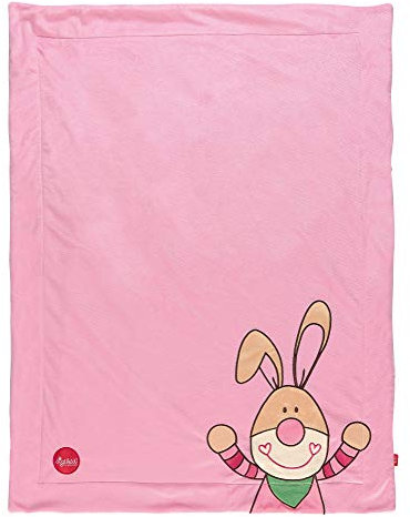 sigikid, Mädchen, Kuscheldecke Hase, Bungee Bunny, Rosa, 41558