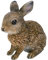 Vivid Arts - Woodland Sitting Leveret Home or Garden Decoration (XRL-LEVE-E)