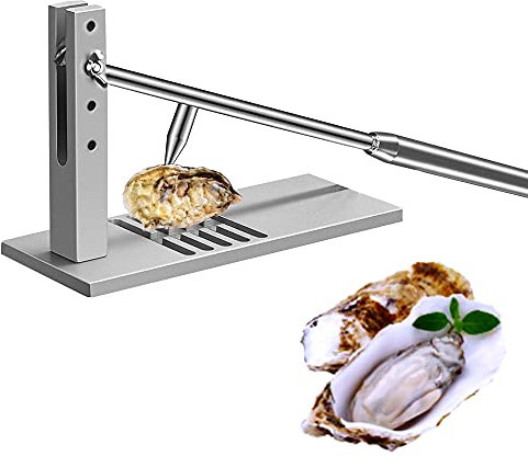 BIUWING Oyster Shucker Werkzeug-Set, Oyster Clam Opener Machine, Austernöffner Set (Upgraded)