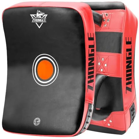 ZHONGLE Kick Shield Groß, Schlagkissen Kampfsport, Fusion Schlagpolster, Schlagpolster Zum Kampfsport, Schlagschild, Schlagpolster Groß