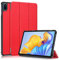 FTRONGRT Funda para Honor Pad 8 Funda, Cuero PU, Soporte Plegable, Funda para Tableta Ultrafina para Honor Pad 8 -Rojo