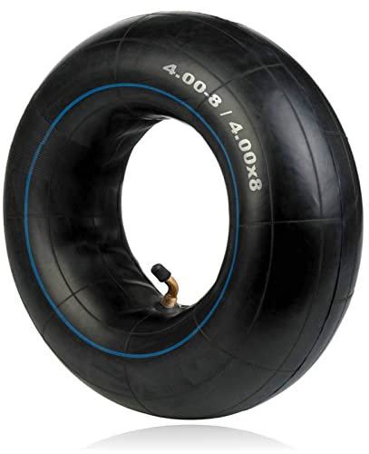 SPARES2GO Chambre à air 4.00–8 4.00 x 8 400 x 100 mm pour brouette, remorque, scooter, chariot
