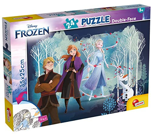 Lisciani Giochi Disney Puzzle DF M-Plus 24 Frozen, Multicolore, 99481