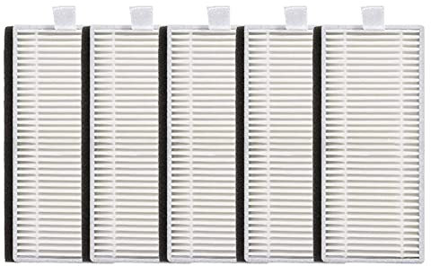 Donkivvy 5 filtros HEPA de repuesto para robot aspirador Cecotec Conga 990 Vital