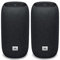 JBL Link Portable Smart Speaker in Black - Twin Pack, 421654NB