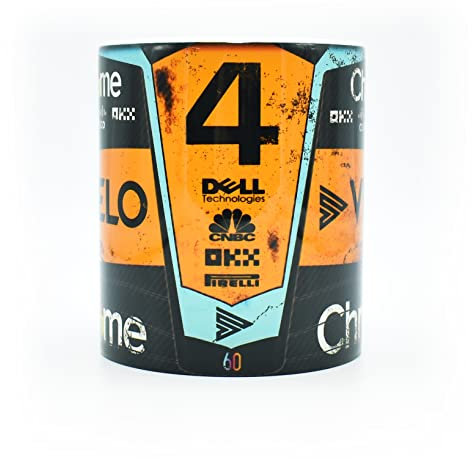 Norris #4 2023 F1 Tasse – Formel 1 Racing – Kaffee & Tee – Lando – Formel 1 – Kunst – MCL – Rennwagen – Geschenkideen – FBA – Tasse – Legacy Legends