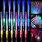 Bâton Lumineux LED, 12 Pièces Bâton lumineux en fibre Optique Lumineuse, Baguettes Lumineuses à Fibre Optique, Multicolores Bâtons lumineux, Baguettes Phosphorescents pour Spectacles,événements,clubs