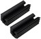 Scott Edward 2Pcs Hook Blade Utility Golf Club Grip Knife, 2Pcs Rubber Vise Clamp & Kit, 13Pcs Golf Grip Tape Strips 2 x 10 Solvent Activated Double Sided Adhesive Strips for Regripping Golf Clubs