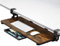 ETHU Under Desk Keyboard Tray, 68x30cm Ergonomic Pull-out Tray with C-Clamp Large Size Keyboard Tray Mount Easy to Install, Computer Keyboard Stand for Home and Office（Walnut）
