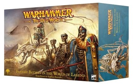 Warhammer Games Workshop The Old World: Juego básico - Edición Tomb Kings Of Khemri (juego en caja)