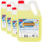 ONE - 20 Litri di DETERSIVO PAVIMENTI MULTIUSO al profumo di Limone (Pacco con 4 x taniche da 5 lt ciascuna) - Con Antibatterico Igienizzante. Pulito Splendente. Azione Sgrassante. Senza Risciaquo