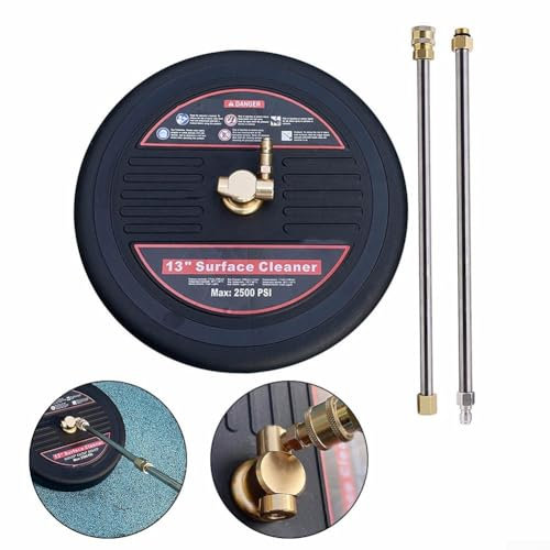 Migliora la tua idropulitrice con un detergente per telaio da 13 pollici per una pulizia efficace (2)