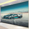 Générique Papier Peint Intissé 3D Paysage De Voiture De Sport 400 x 280 cm Papier Peint Mural Poster Tableaux Muraux Tapisserie Photo, Chambre D'enfants Mural Personnalisé pour Salon Chambre Décor