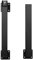 Corrimano – ringhiera – ringhiera per scale – esterni/interni – 150 cm Nero Corrimano per scale in acciaio inox esterno, ringhiera per scale esterne/ringhiera in acciaio inox