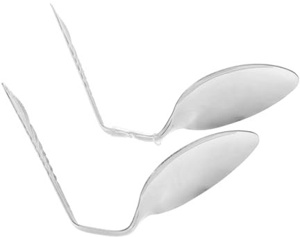 ifundom Juego de Trucos con Cucharas Dobladas en Pares para Artistas Callejeros. Accesorios de Primeros para