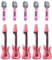 10 PCS Inflatable Party Props, Inflatable Props with 5 Inflatable Guitars and 5 Inflatable Microphones for Parties, Photo Booth Props, Inflatable Instruments for Themed Rock Parties, for Kids, Adult