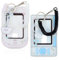 Mabor 2 Stück Photocard Holder Acryl Fotokartenhalter mit Schlüsselanhänger Cartoon Photocard Holder mit Handgelenk Spule Kawaii Ausweishalter für Foto Bankkarte Studentenausweis