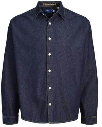 JACK & JONES Male Jeanshemd Loose Fit Jeanshemd