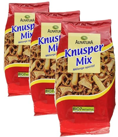 Alnatura Bio Knuspermix, 250g (Packung mit 3)