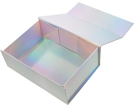 WOFASHPURET Verpackungsbox Geschenkbox 23x16x8cm Faltbar Mit Magnetverschluss Aufbewahrungskiste Vielseitig Für Schmuck Süßigkeiten Kerzen Valentinstag Geburtstag