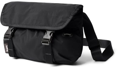 Bellroy Cinch Mini Messenger 6L, Kompakte Schultertasche - Black | 6L leichte, kompakte Schultertasche mit wasserabweisendem Stoff und müheloser Organisation