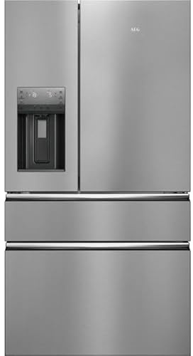 AEG RMB954E9VX Wifi Connected American Fridge Freezer - Stainless Steel - E Rated