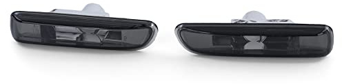 Klarglas Seitenblinker Schwarz Smoke passend für 3er BMW E46 98-03
