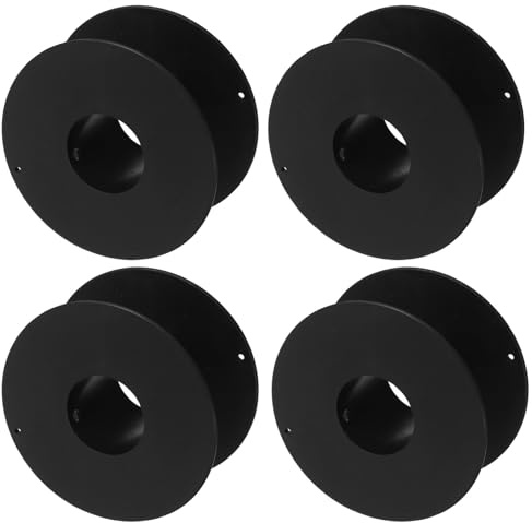 BUGUUYO Cord Storage Reel 4 Pack Portable Wire Spool for Extension Cord Storage Electric Wire Reel and Cable Management Suitable for Fishing Line and Braided Line Indoor Outdoor Use