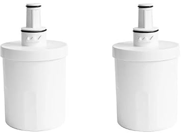 Refrigerator Fridge Replacement Water Filter Cartridge for Samsung Aqua Pure Plus Fridge Freezer (2 Count (Pack of 1))