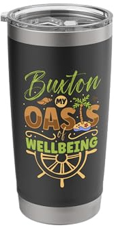 Oasis of Wellbeing - Buxton Stainless Steel Insulated Tumbler